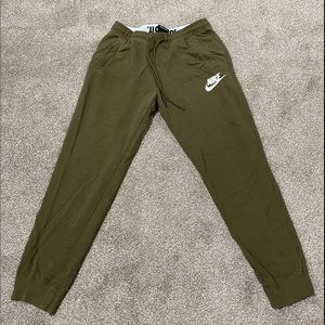 Nike Olive Green Joggers